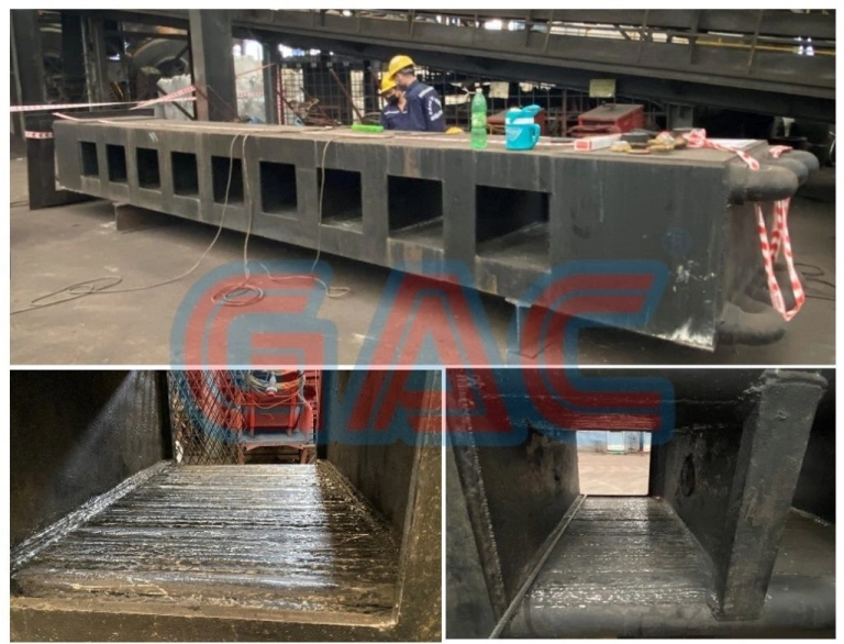 Dự án thi công chống mài mòn cho dầm nước làm mát – Nhà máy thép Hòa Phát - Hình ảnh dự án