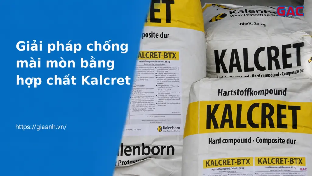 Giải pháp chống mài mòn bằng Kalcret