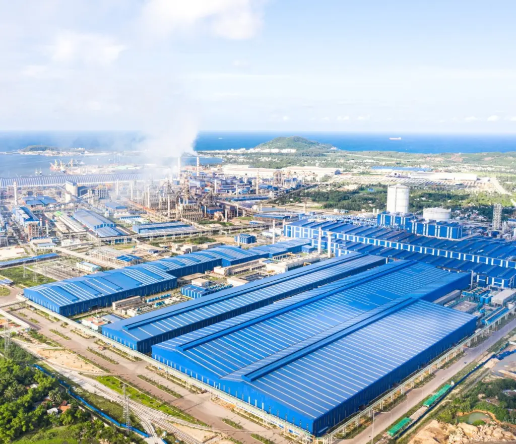 Hoa Phat Dung Quat integrated steel complex