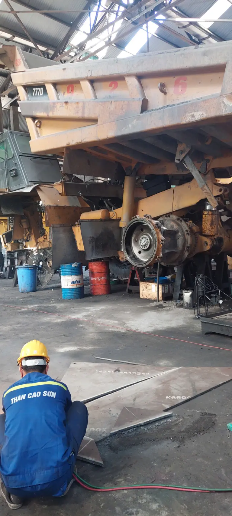 Giải pháp tăng tuổi thọ toa xe khai thác mỏ tại Than Đèo Nai – Cọc Sáu - Hình ảnh dự án