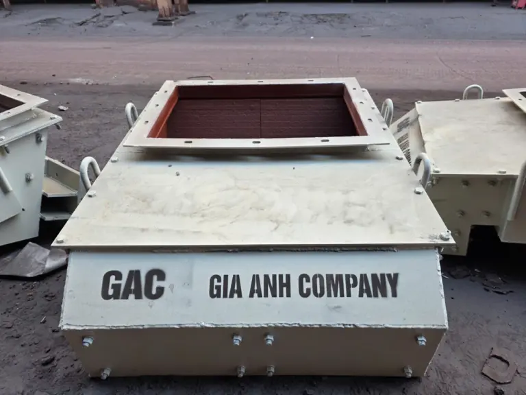 Dự án sàn rung ngang chống mài mòn tại Silo A, Hòa Phát Dung Quất - Hình ảnh dự án