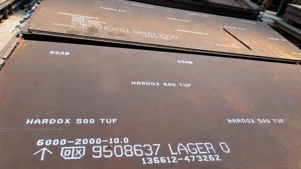 đặc tình thép hardox 500 tuf